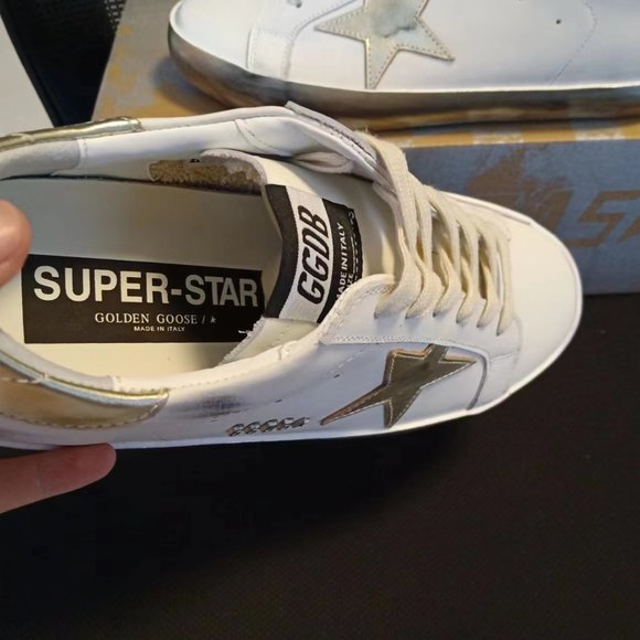  white casual old star dirty sneakers main image 4